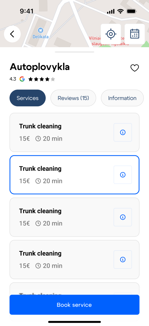 Autoplovykla / Carwash