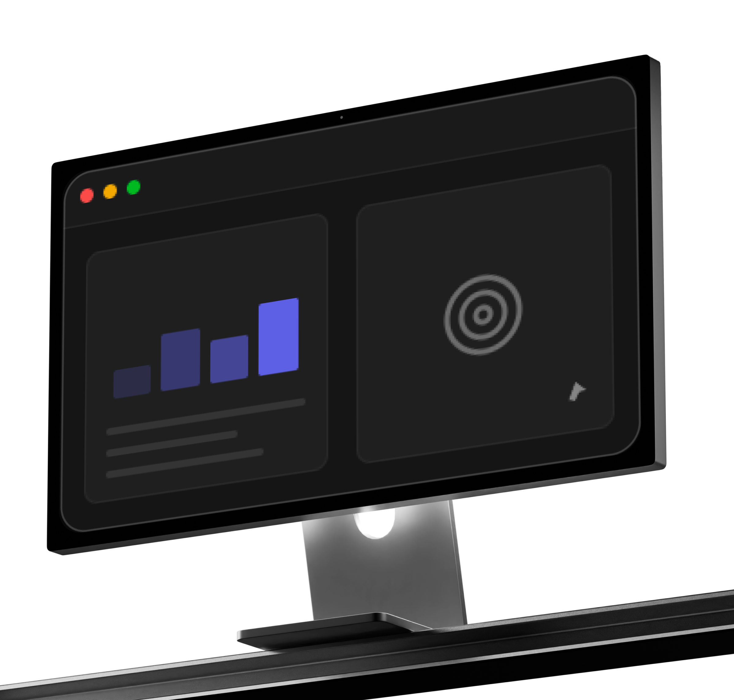 Monitor mockup