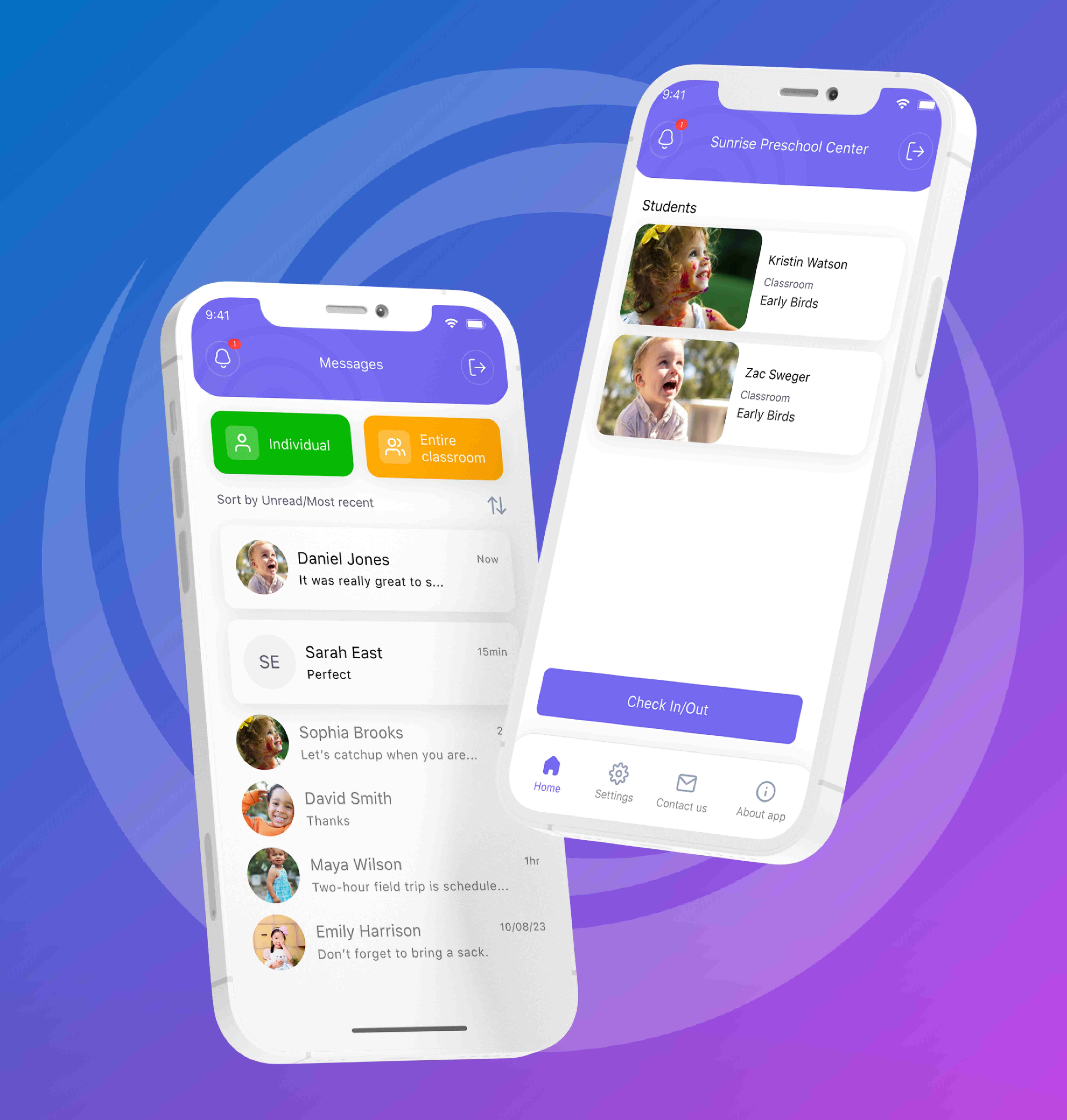 VirtuClock App Interface